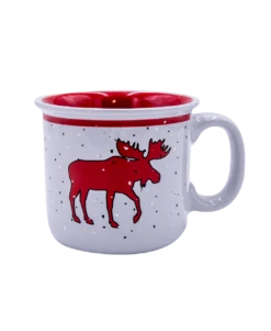 Cabin Moose Mug