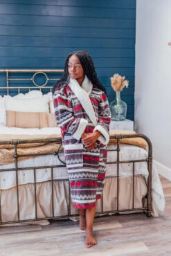 Cabin Moose Women's Bathrobe 10 Cabin Moose Women's Bathrobe -Lazyone Shop 987 3 77621.1697032963