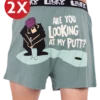 Looking At My Putt? Men's Funny Boxer