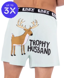Trophy Husband Men's Funny Boxer