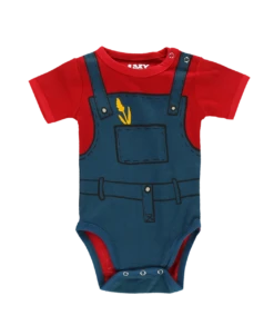 Farmer Infant Creeper Onesie -Lazyone Shop CR305 WEB FL1F01 85917.1697038653