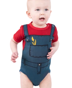 Farmer Infant Creeper Onesie
