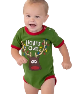 Lights Out Infant Creeper Onesie