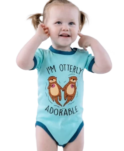 Otterly Adorable Infant Creeper Onesie