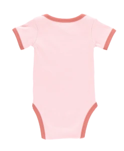 Duck Duck Moose Infant Pink Onesie Creeper -Lazyone Shop CR521A WEB FL1B01 20795.1697037909