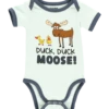 Duck Duck Moose Blue Infant Onesie Creeper