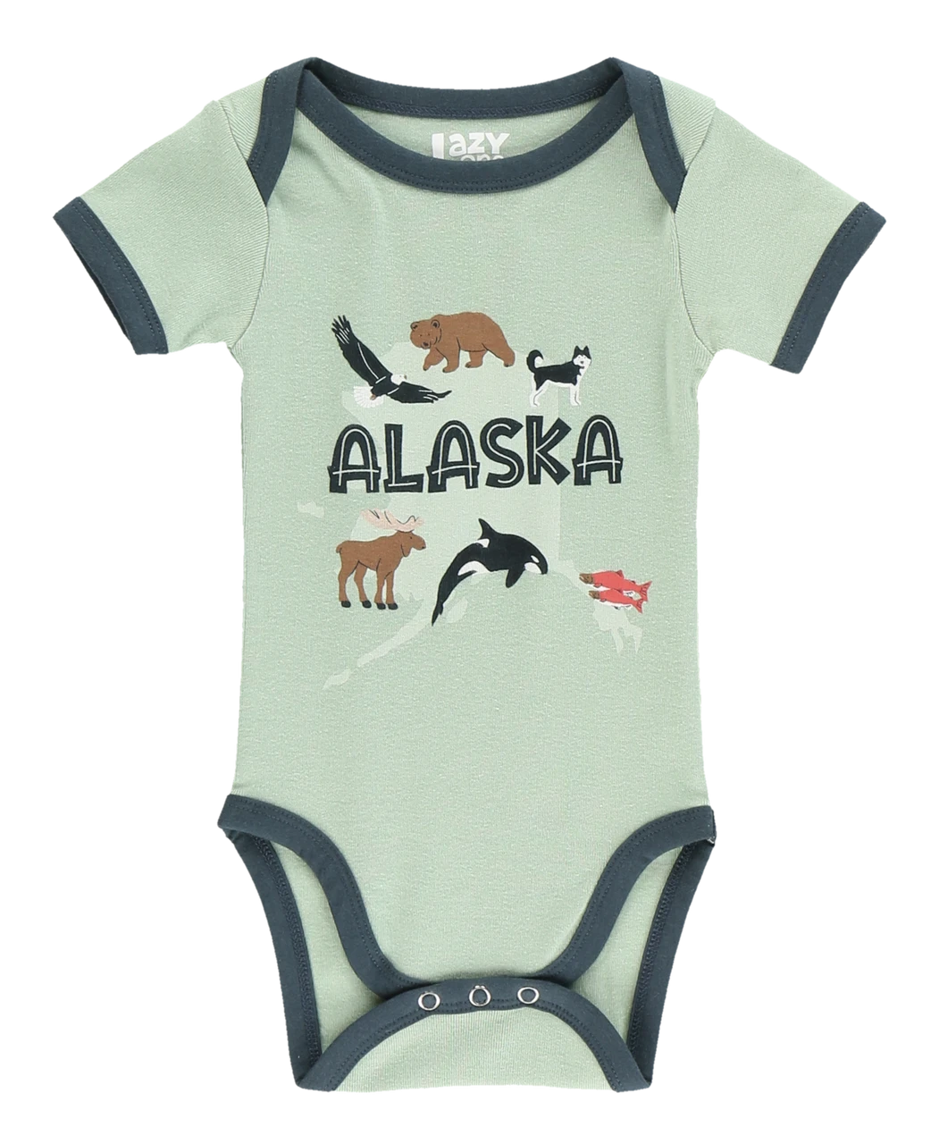 Alaska Wildlife Infant Creeper 1 Alaska Wildlife Infant Creeper