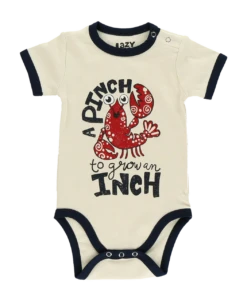 Pinch To Grow An Inch Infant Lobster Creeper Onesie -Lazyone Shop CR780 WEB FL1F01 74741.1697039658