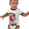 Pinch To Grow An Inch Infant Lobster Creeper Onesie