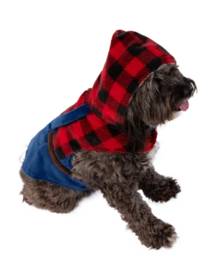 Lumberjack Hooded Dog Costume