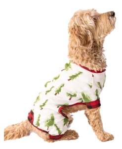 Evergreen Plaid Dog Onesie Flapjack