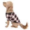Black Plaid Dog Shirt
