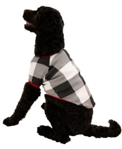 Truck Plaid Dog Shirt