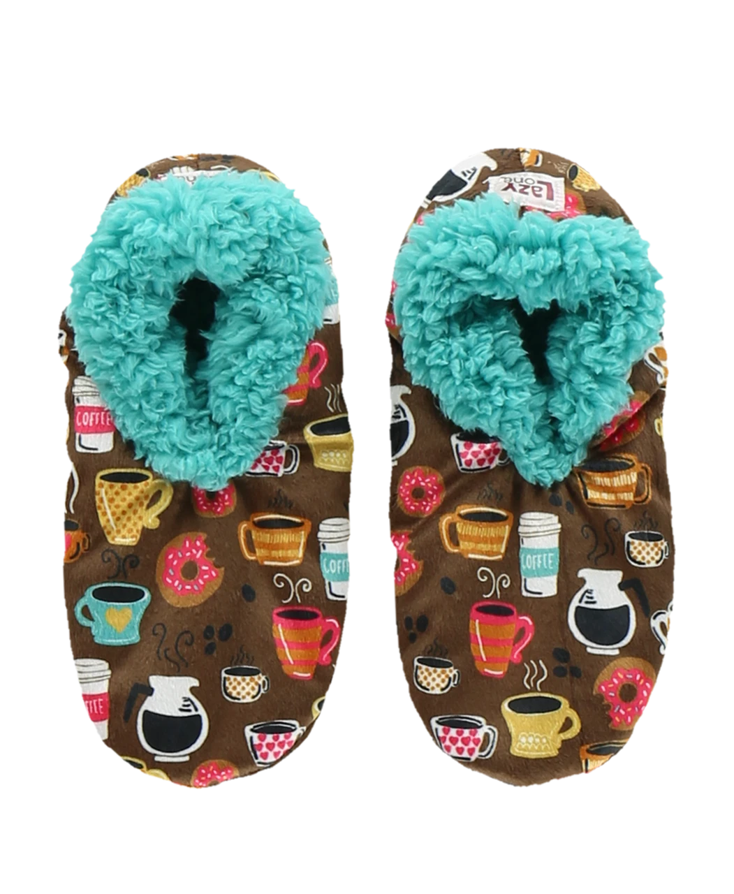 Latte Sleep Coffee Fuzzy Feet Slipper 3 Latte Sleep Coffee Fuzzy Feet Slipper - Image 3