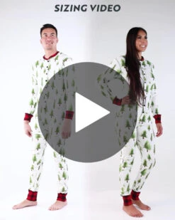 Evergreen Plaid Adult Onesie Flapjack -Lazyone Shop FJ984 THUMBNAIL DUO TT01 73138.1697039518