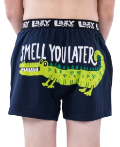 Smell You Later Alligator Kid Boxer
