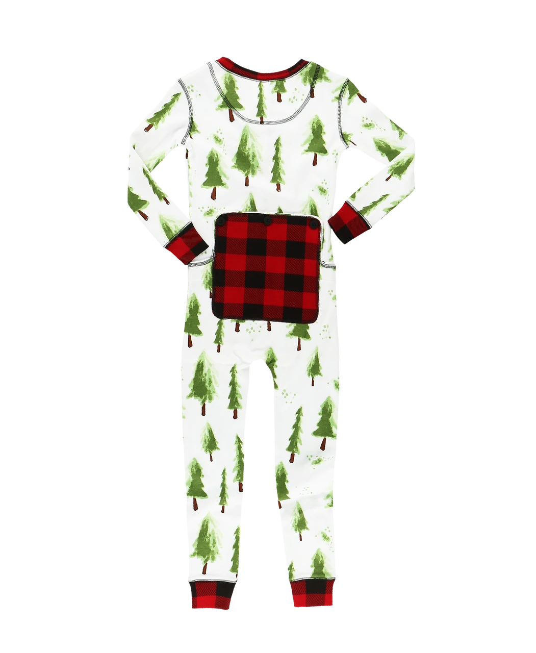 Evergreen Plaid Kid Onesie Flapjack 2 Evergreen Plaid Kid Onesie Flapjack - Image 2