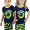 Just Roll With It Kid's Alligator PJ Short Set