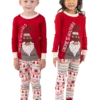 Gnome For The Holidays Kid's Long Sleeve PJ's