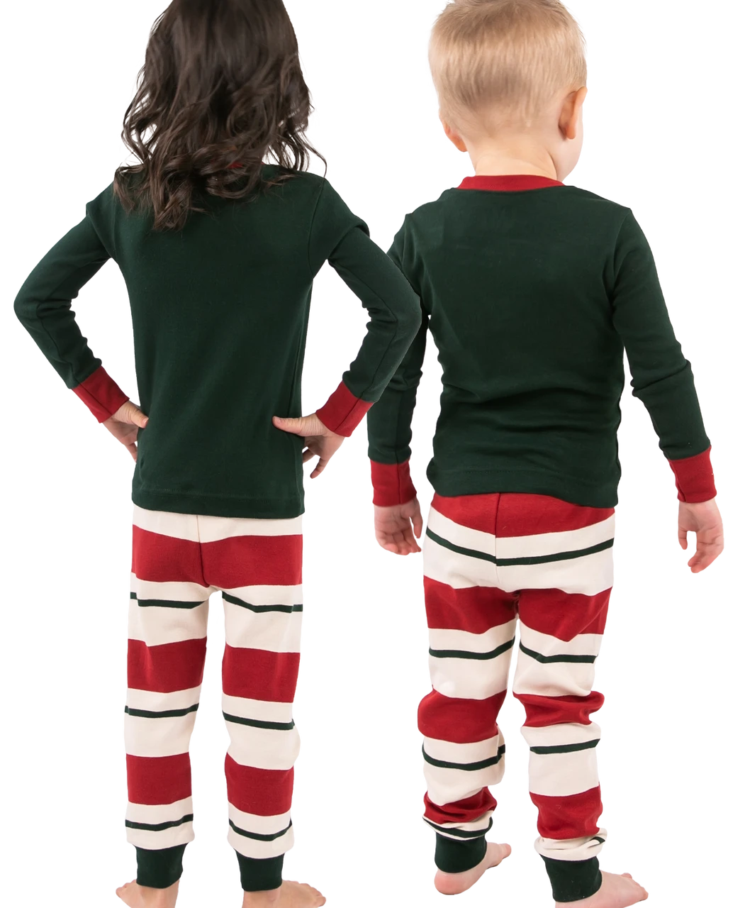 Naughtiest Elf Kid's Long Sleeve PJ's 2 Naughtiest Elf Kid's Long Sleeve PJ's - Image 2