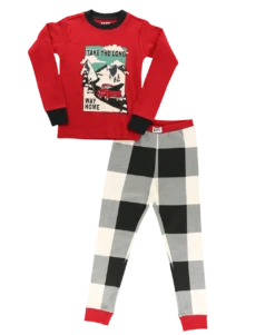 Take The Long Way Home Kid's Long Sleeve PJ's 6 Take The Long Way Home Kid's Long Sleeve PJ's -Lazyone Shop KID856 WEB FS1F01T 80505.1697035152