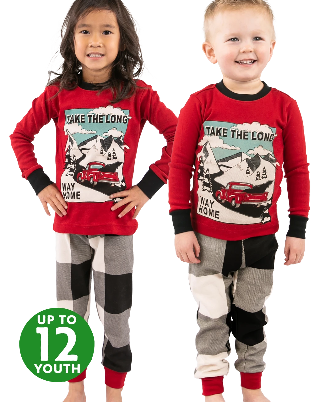 Take The Long Way Home Kid's Long Sleeve PJ's 1 Take The Long Way Home Kid's Long Sleeve PJ's