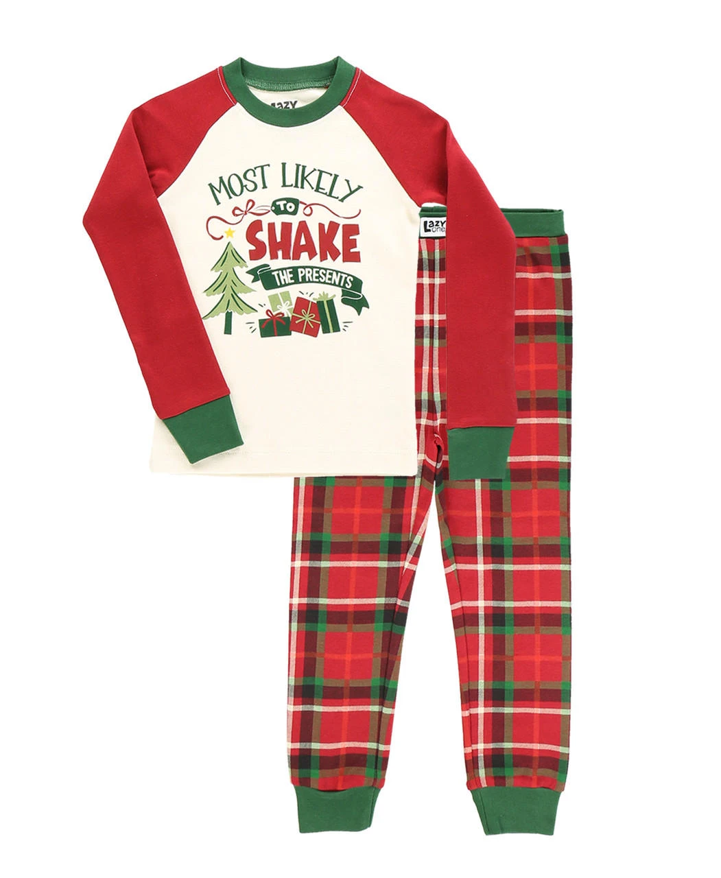 Most Likely To Shake Presents Kid's Long Sleeve PJ's 3 Most Likely To Shake Presents Kid's Long Sleeve PJ's - Image 3