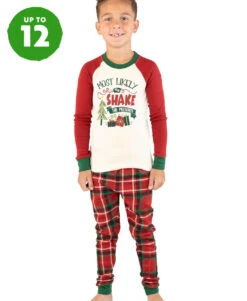 Most Likely To Shake Presents Kid's Long Sleeve PJ's