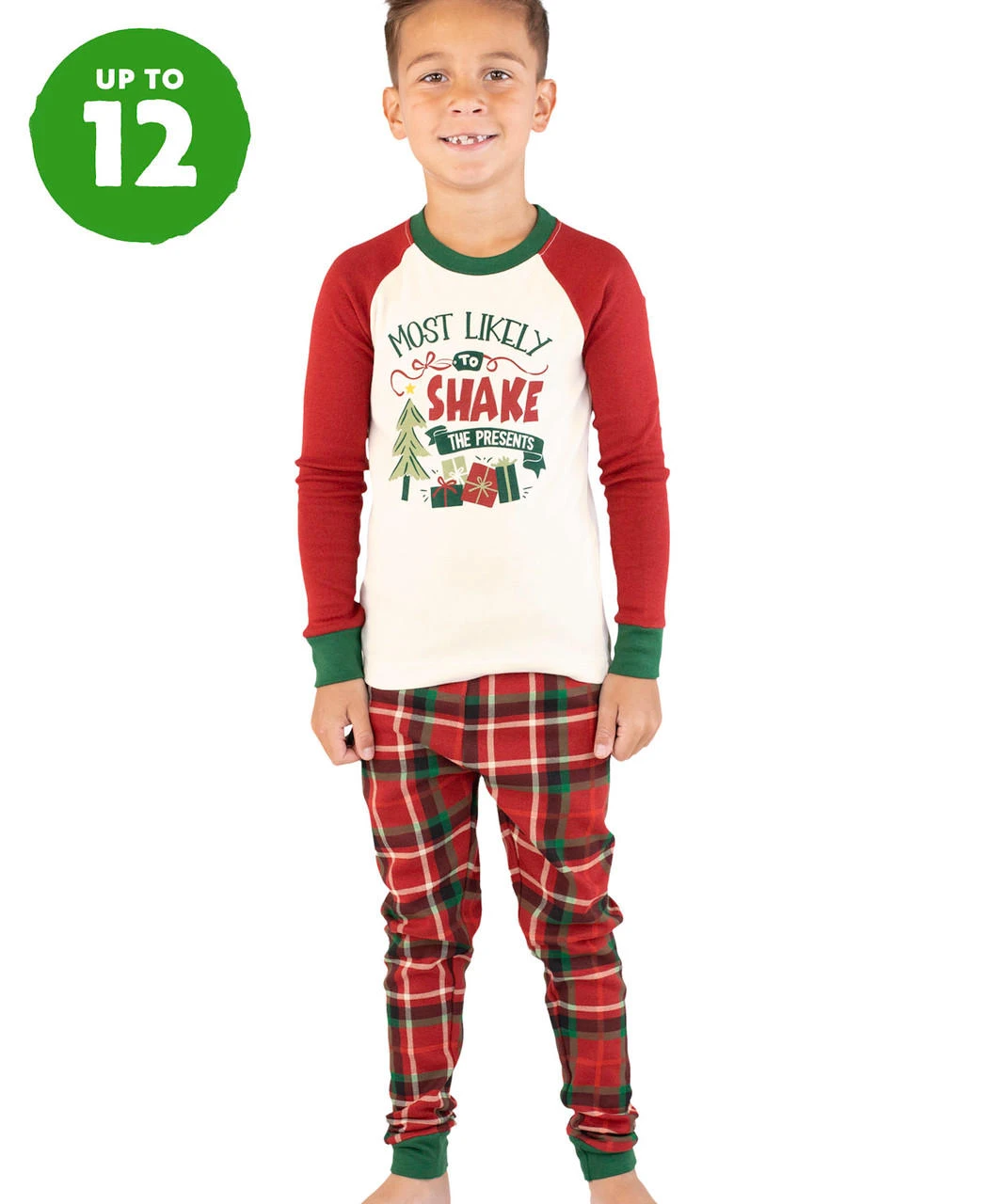 Most Likely To Shake Presents Kid's Long Sleeve PJ's 1 Most Likely To Shake Presents Kid's Long Sleeve PJ's