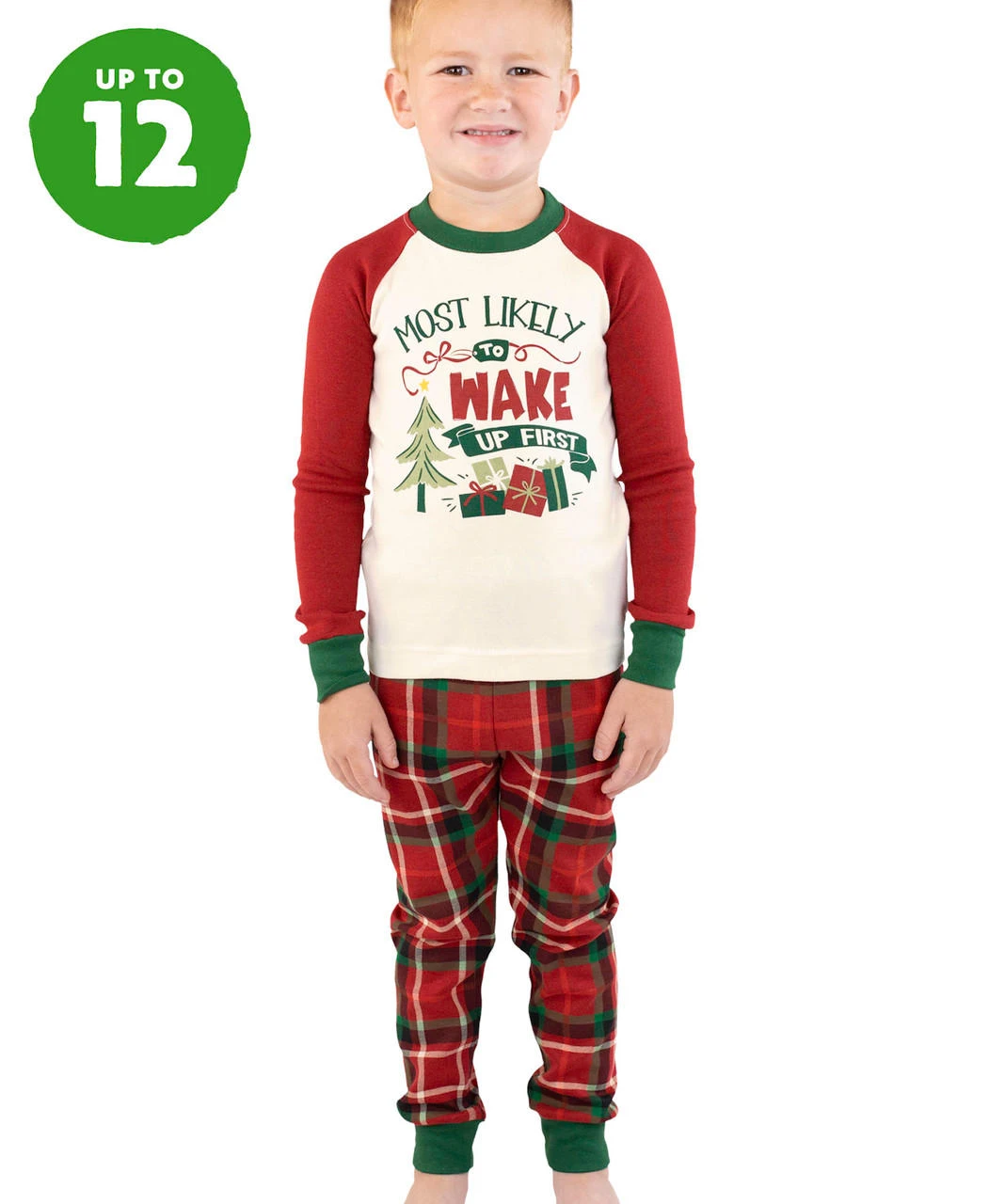 Most Likely Wake First Kid's Long Sleeve PJ's 1 Most Likely Wake First Kid's Long Sleeve PJ's