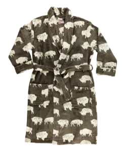 Bison Men's Bathrobe