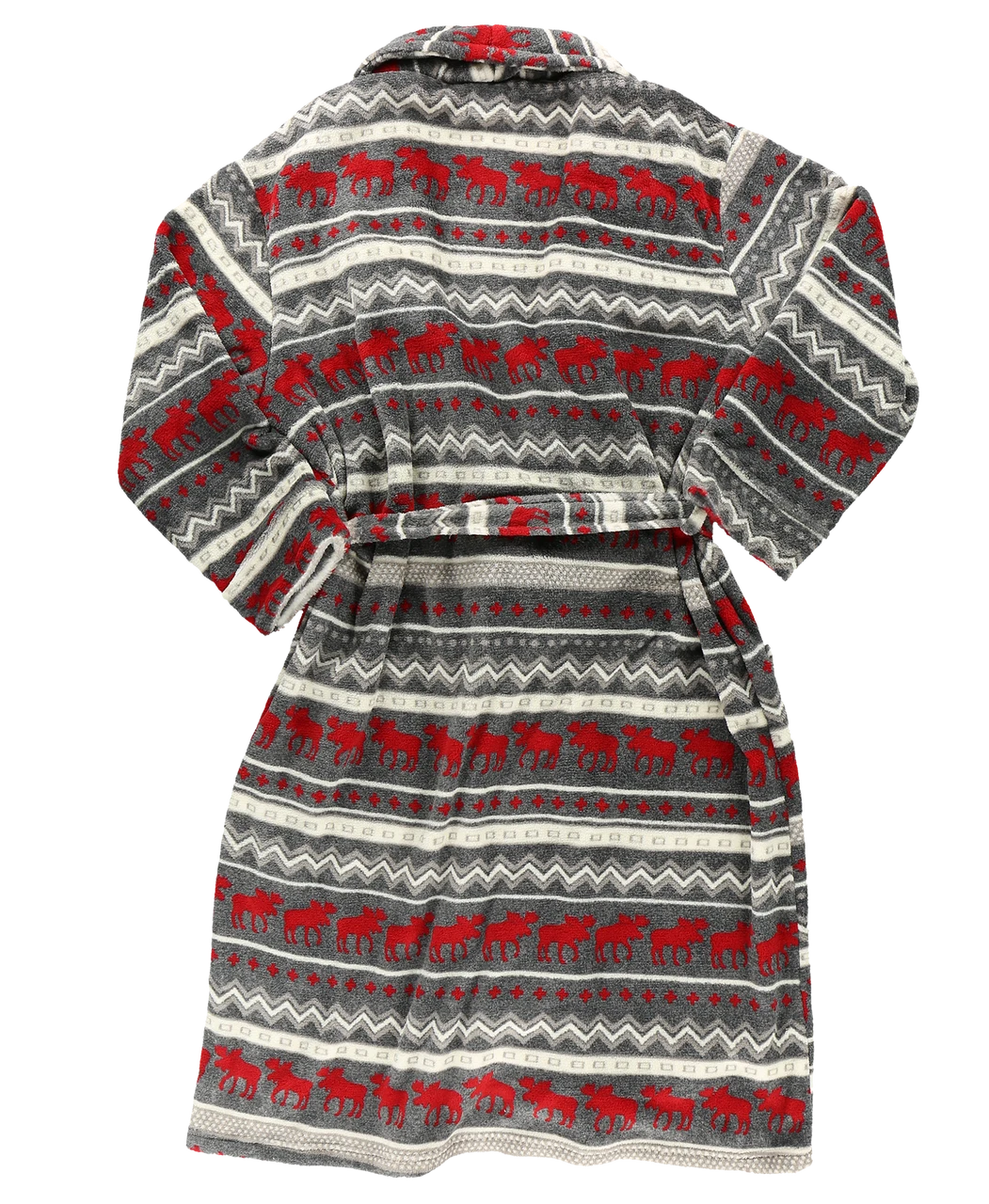 Cabin Moose Men's Bathrobe 4 Cabin Moose Men's Bathrobe - Image 4