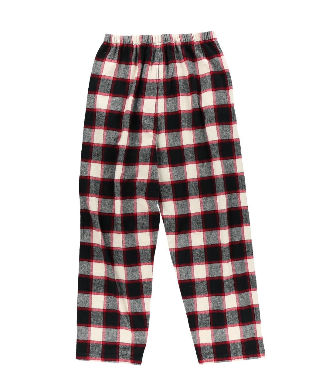 Black Plaid Men's Flannel PJ Pants 4 Black Plaid Men's Flannel PJ Pants - Image 4