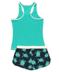 Turtley Awesome Women's Tank & Short Set 8 Turtley Awesome Women's Tank & Short Set -Lazyone Shop QGS0912 AMZ FL1B01 61974.1697033801