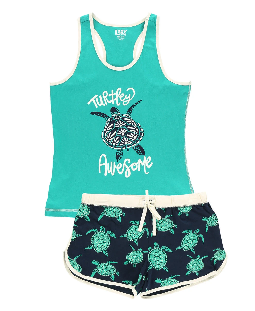 Turtley Awesome Women's Tank & Short Set 3 Turtley Awesome Women's Tank & Short Set - Image 3