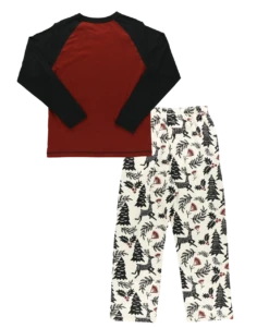 Silent Night Men's Long Sleeve Pajama Set 8 Silent Night Men's Long Sleeve Pajama Set -Lazyone Shop QMS0416 WEB FL1B01 23931.1697034722