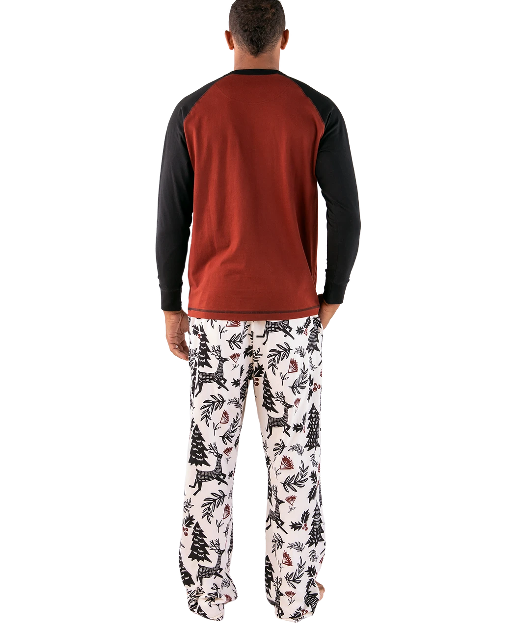 Silent Night Men's Long Sleeve Pajama Set 2 Silent Night Men's Long Sleeve Pajama Set - Image 2