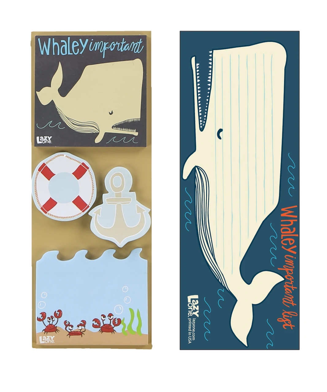 Whale Sticky Note And Notepad Combo Pack 1 Whale Sticky Note And Notepad Combo Pack