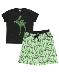 Moosely Wild Women's Bermuda Short Set 6 Moosely Wild Women's Bermuda Short Set -Lazyone Shop QWS985 WEB FL1F01 99861.1697038872