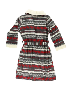 Cabin Moose Women's Bathrobe 9 Cabin Moose Women's Bathrobe -Lazyone Shop RB987 WEB FL1B01 58814.1697038799