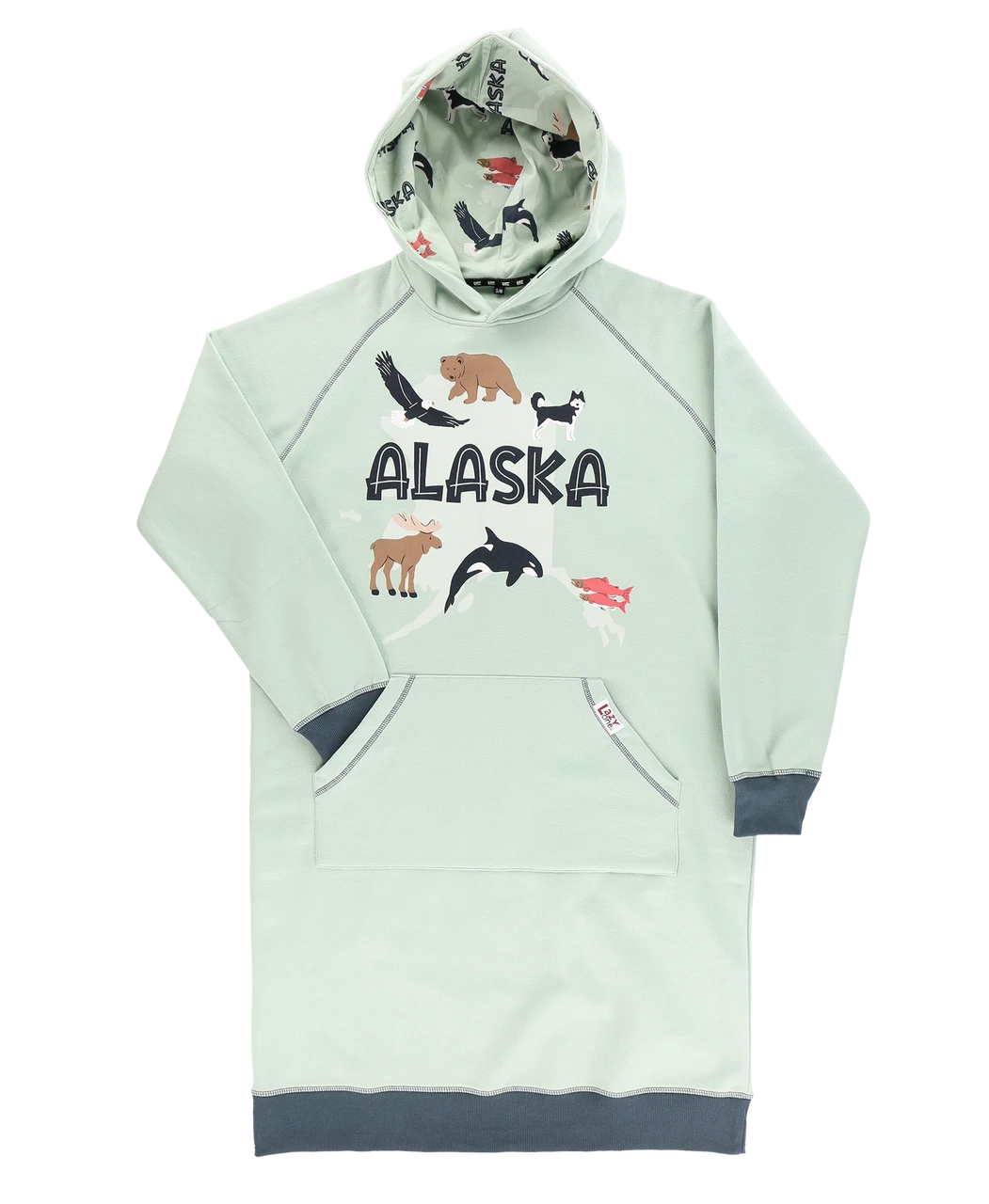 Alaska Wildlife Sleep Hoodie 1 Alaska Wildlife Sleep Hoodie