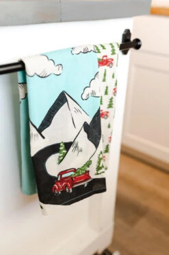 Red Truck Tea Towel Two Pack -Lazyone Shop TEA856 STUDIO 1 61860.1697037540