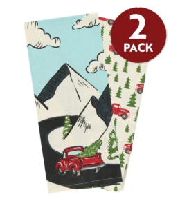 Red Truck Tea Towel Two Pack