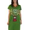 Lights Out Women's V-Neck Nightshirt
